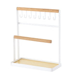 Iron Jewelry Display Rack with Hooks for Watches