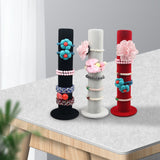 Velvet Jewelry Display Rack for Home Table Organization