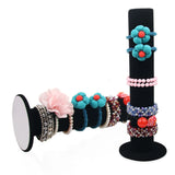 Velvet Jewelry Display Rack for Home Table Organization