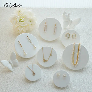 Jewelry Display Rack Earrings Necklace Plaster Shooting Props