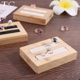 Ring Display Tray Organizer Showcase Jewelry Storage