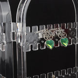 Acrylic Jewelry Display Shelf Earrings Stand Holder Storage Box