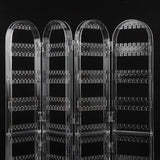 Acrylic Jewelry Display Shelf Earrings Stand Holder Storage Box