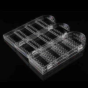 Acrylic Jewelry Display Shelf Earrings Stand Holder Storage Box