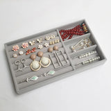 Stackable Jewelry Holder Box Earrings Necklace Organizer