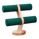2-Layer Jewelry Display Stand Bracelet Holder Rack