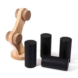 2-Layer Wood Jewelry Display Stand for Watches Bracelets Hair Accessories
