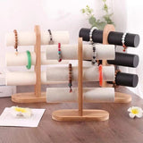 3-Layer Jewelry Display Stand Pendant Bracelet Bangle Holder