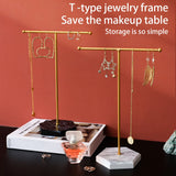 Metal Jewelry Display Stand Bracelet Necklace Earring Holder