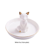 Ceramic Animal Jewelry Display Stand Bedroom Bathroom Storage Rack