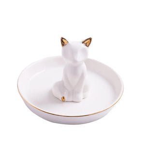 Ceramic Jewelry Display Stand for Home Bedroom Bathroom