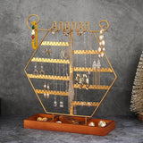 Jewelry Display Stand Chains Stand Rack Earing Hanging Holder Woman Gift