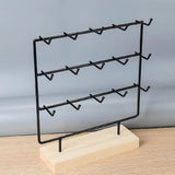 Jewelry Display Stand Container Multi-layer Earrings Rack Storage Holder