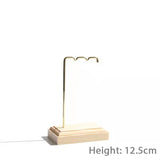 Boho Jewelry Display Stand Wood Base High Girls Store Decor