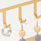 Earring Organizer Jewelry Display Stand Two-layers Storage