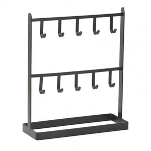 Earring Organizer Jewelry Display Stand Two-layers Storage