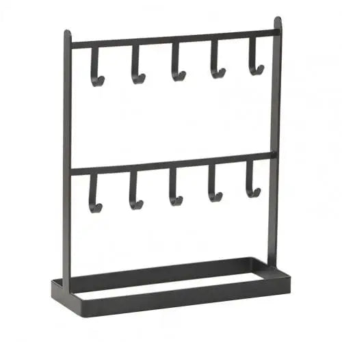 Earring Organizer Jewelry Display Stand Two-layers Storage