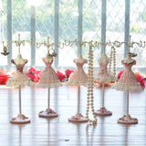 Jewelry Display Stand Earrings Necklace Storage Doll Holder