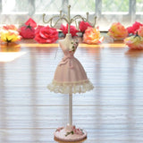 Jewelry Display Stand Earrings Necklace Storage Doll Holder