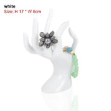 Plastic Jewelry Display Stand Holder Organizer Storage Rack