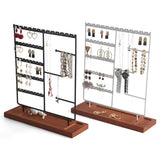 Large Capacity Jewelry Display Stand for Chain Bracelet Rings