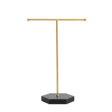 T-shaped Jewelry Display Stand for Earrings Ring Necklace Watch Shelf
