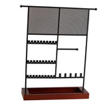 Metal Jewelry Display Stand for Necklaces and Earrings