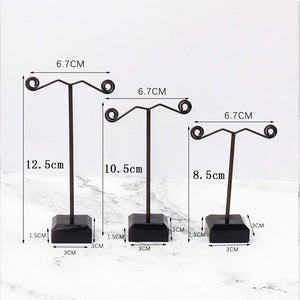 Metal Earring Display Rack Small Medium Large Acrylic Jewelry Stand