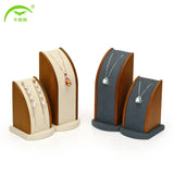 Wooden Jewelry Display Stand - Necklace Pendant Holder