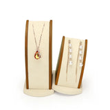 Wooden Jewelry Display Stand - Necklace Pendant Holder