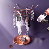 Jewelry Display Stand Rack, Earring Holder Storage for Headwear Bracelet