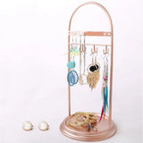 Iron Necklace Holder Display Rack for Jewelry Storage