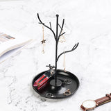 Iron Jewelry Display Stand Rack Tree Stand Necklace Earring Holder