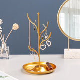 Iron Jewelry Display Stand Rack Tree Stand Necklace Earring Holder