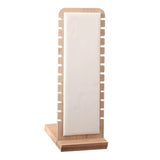 Bamboo Jewelry Display Stand Organizer Tray