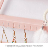 Suspendable Jewelry Display Stand Lightweight Home Shelf Display Easel