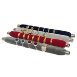 Velvet Ring Organizer Showcase Bar Jewelry Display Stand