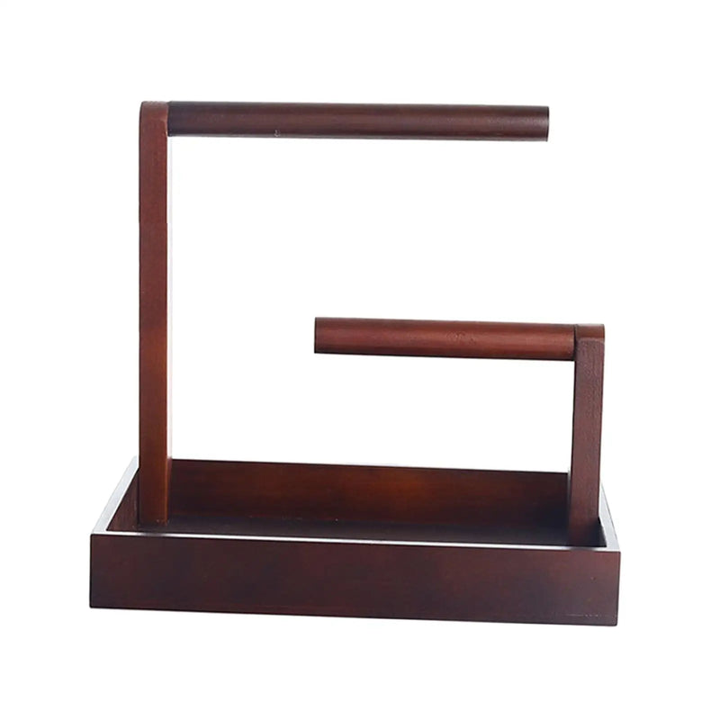 Wooden Jewelry Display Stand for Earrings Rings - Dresser Hanger