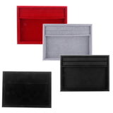 Red Velvet Jewelry Display Tray Box for Necklace and Bracelet