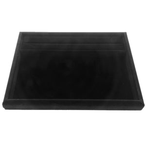 Red Velvet Jewelry Display Tray Box for Necklace and Bracelet