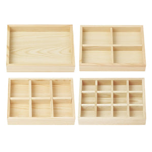 Jewelry Display Tray Case Beads Holder Earring Container Necklace Drawer