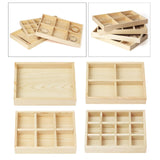 Jewelry Display Tray Case Beads Holder Earring Container Necklace Drawer