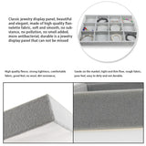 Jewelry Display Tray Home Organizer Case Showcase Storage Holder Container