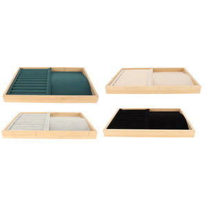 Jewelry Display Tray Drawer Insert Storage Case Stackable Scratch Proof