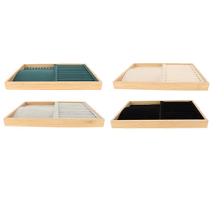 Jewelry Display Tray Drawer Insert Storage Case Stackable Scratch Proof