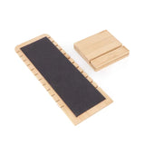 Wood Necklace Display Shelf 12 Slot Jewelry Holder