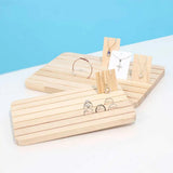 Wooden Jewelry Display Stand Pendant Bracelet Holder