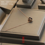 Silver Brushed Pendant Holder Jewelry Display Stand