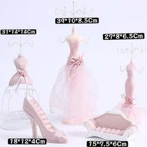Jewelry Displays Stand for Earrings Necklace Ring