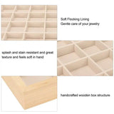 24 Grids Soft Jewelry Display Tray for Bracelets & Watches